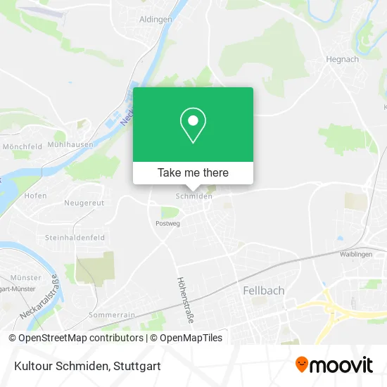 Карта Kultour Schmiden