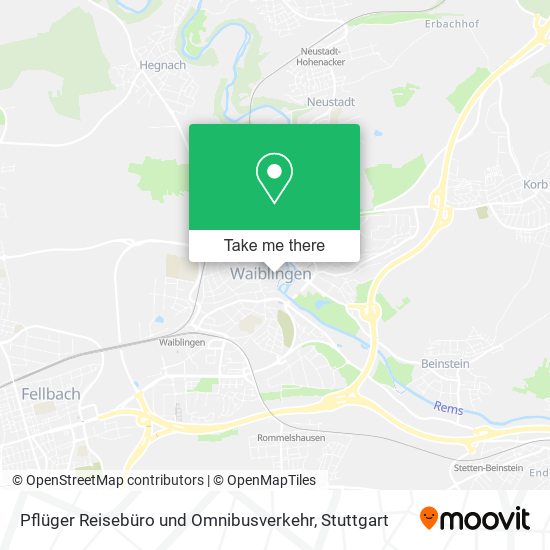 Pflüger Reisebüro und Omnibusverkehr map