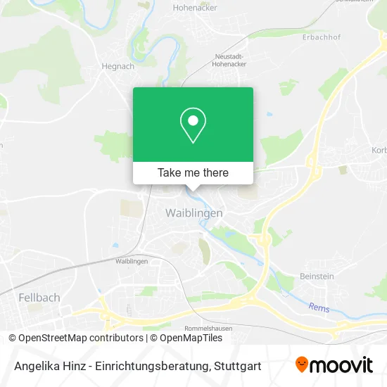 Карта Angelika Hinz - Einrichtungsberatung