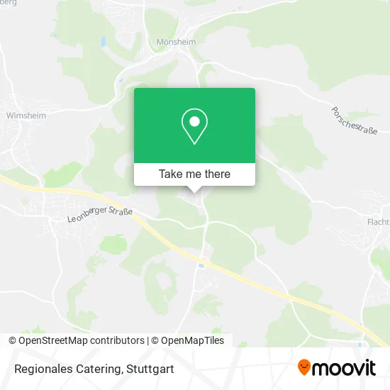 Карта Regionales Catering