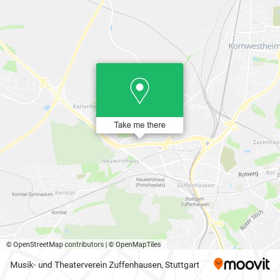 Musik- und Theaterverein Zuffenhausen map