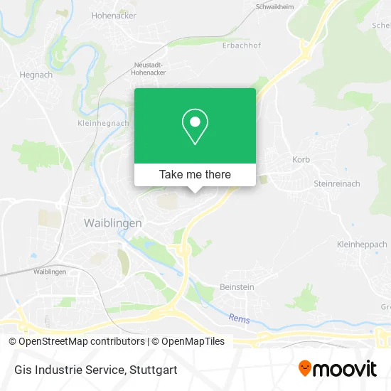 Карта Gis Industrie Service