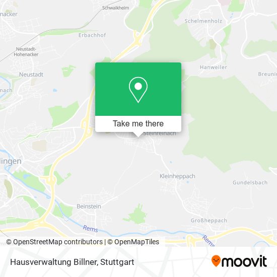 Hausverwaltung Billner map
