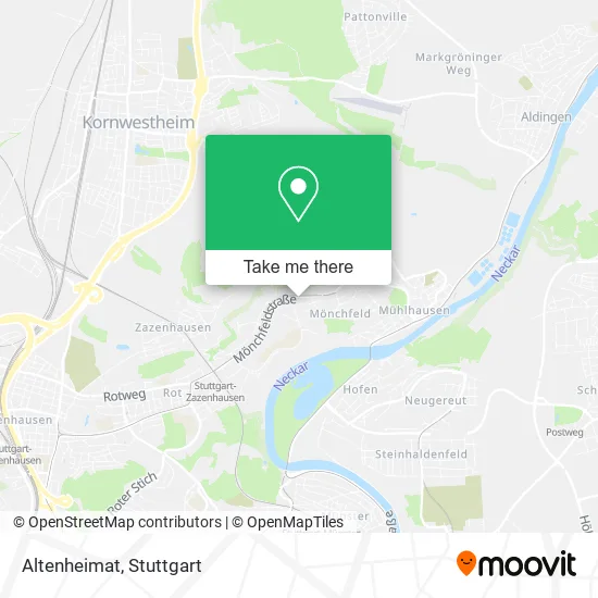 Карта Altenheimat