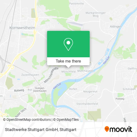 Карта Stadtwerke Stuttgart GmbH