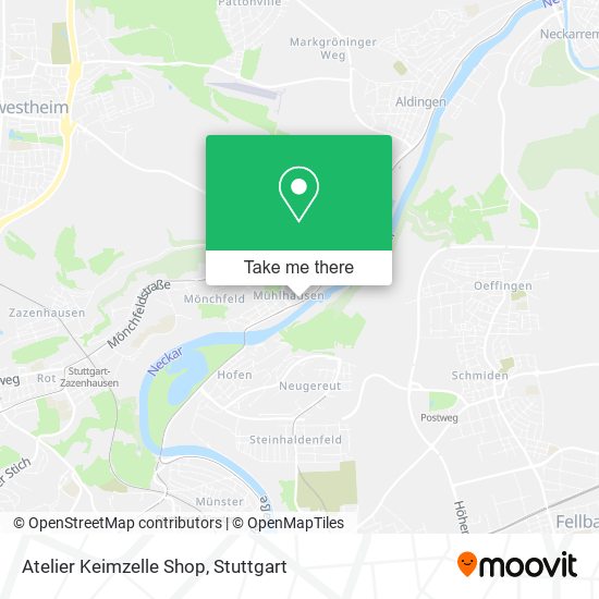 Atelier Keimzelle Shop map