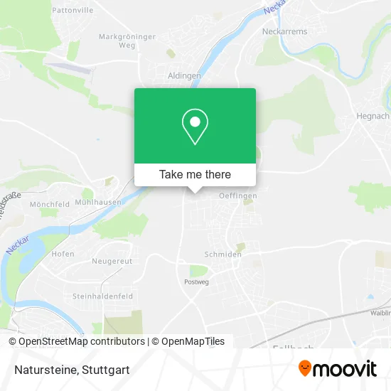 Карта Natursteine
