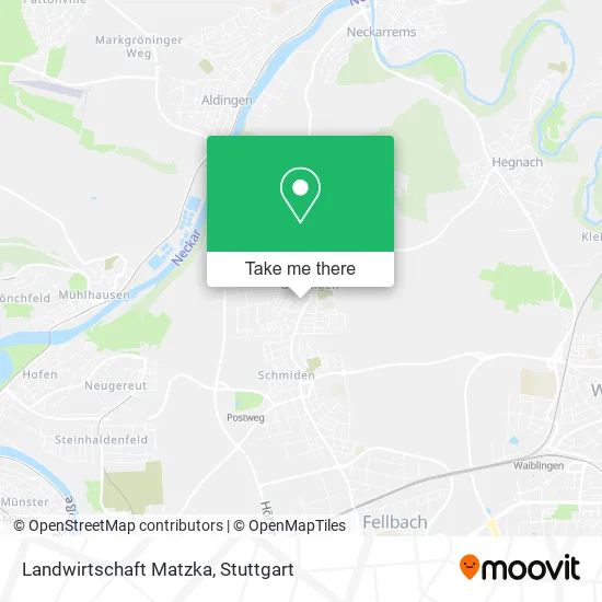 Карта Landwirtschaft Matzka