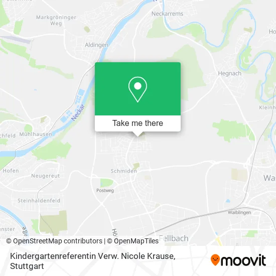 Карта Kindergartenreferentin Verw. Nicole Krause