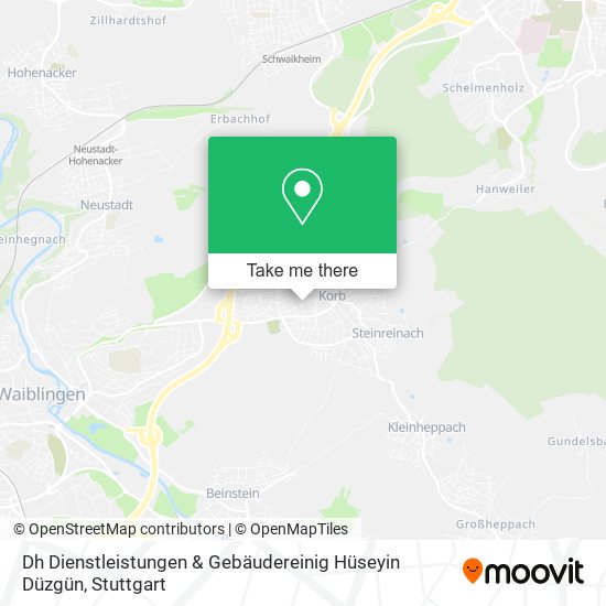 Dh Dienstleistungen & Gebäudereinig Hüseyin Düzgün map