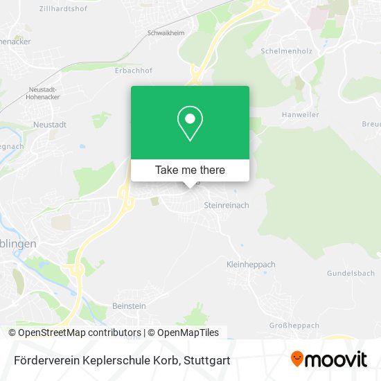 Förderverein Keplerschule Korb map