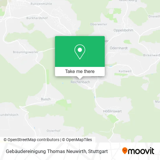 Карта Gebäudereinigung Thomas Neuwirth