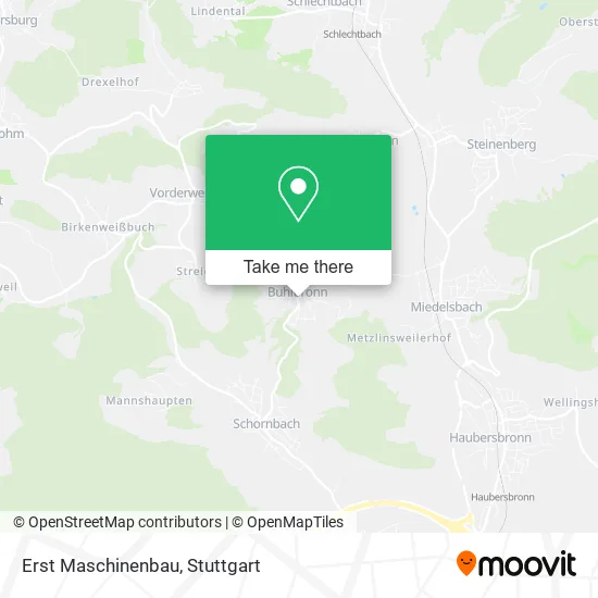 Erst Maschinenbau map