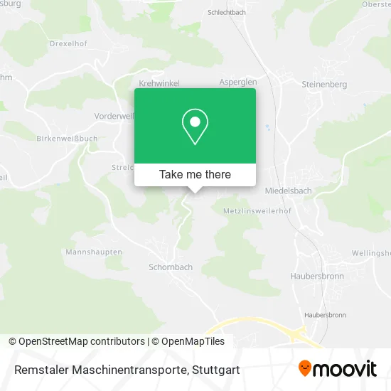 Remstaler Maschinentransporte map