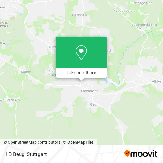 Карта I B Beug