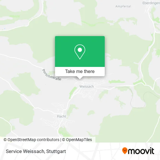Карта Service Weissach