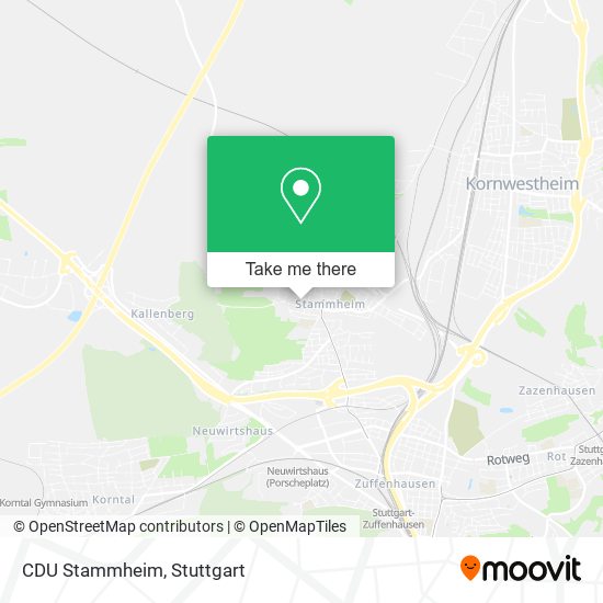 CDU Stammheim map