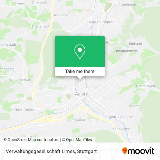 Verwaltungsgesellschaft Limes map