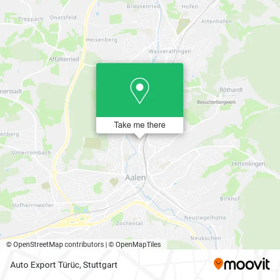 Карта Auto Export Türüc