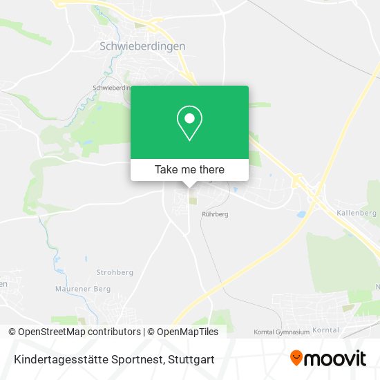 Kindertagesstätte Sportnest map