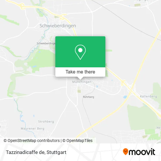 Карта Tazzinadicaffe de