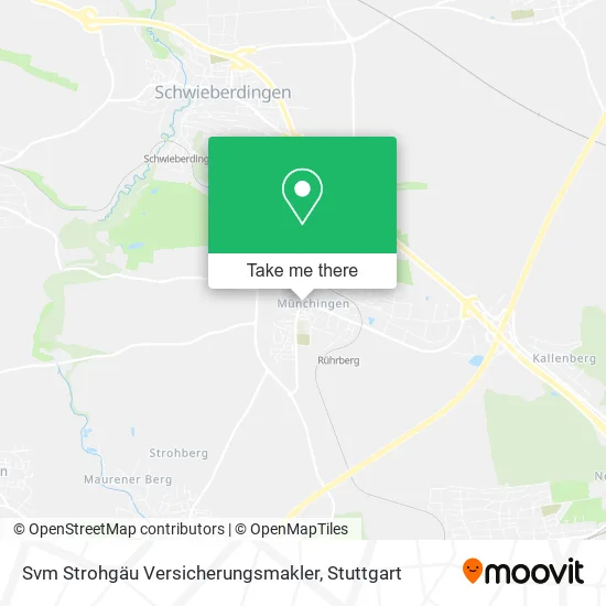 Карта Svm Strohgäu Versicherungsmakler