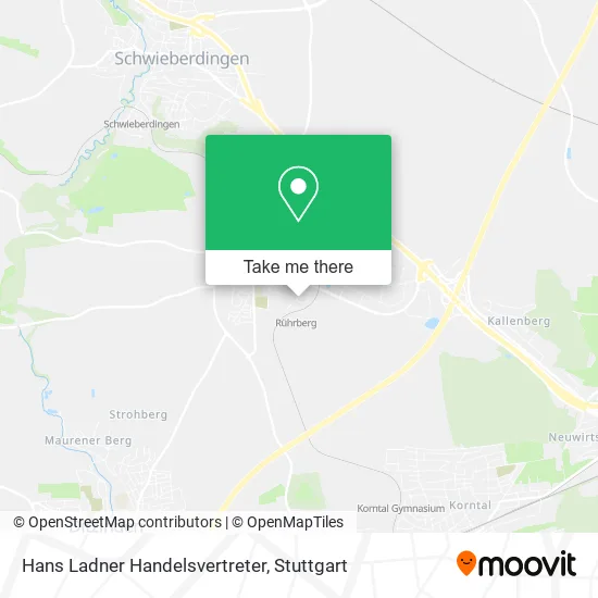 Карта Hans Ladner Handelsvertreter