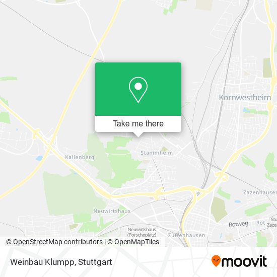 Weinbau Klumpp map