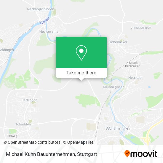 Michael Kuhn Bauunternehmen map