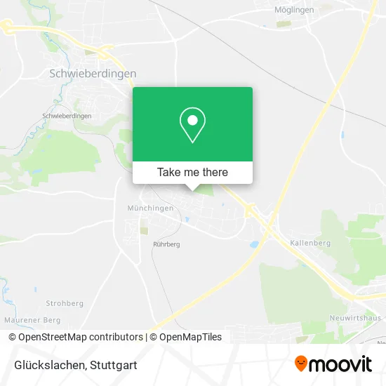 Карта Glückslachen