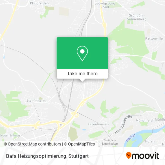 Карта Bafa Heizungsoptimierung