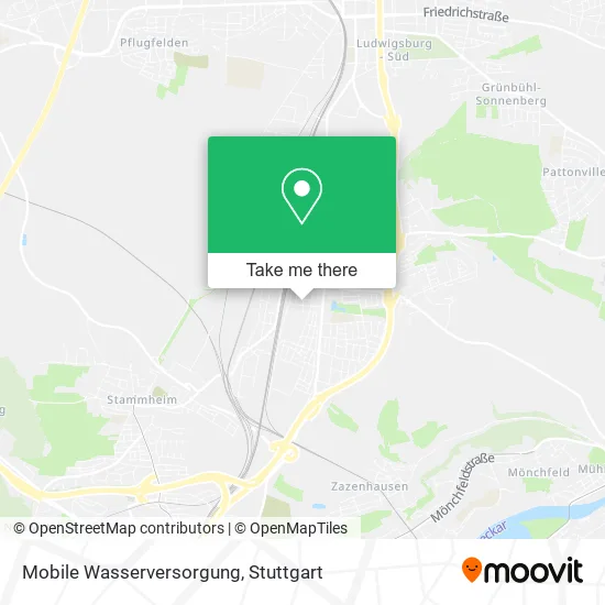 Карта Mobile Wasserversorgung