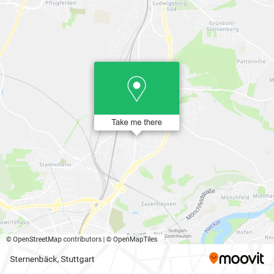 Карта Sternenbäck
