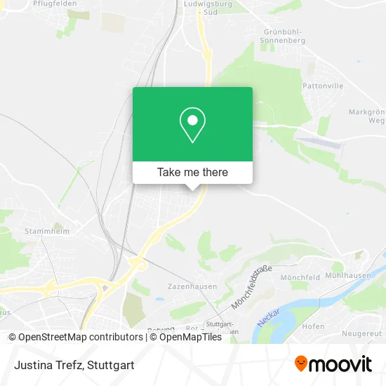 Карта Justina Trefz