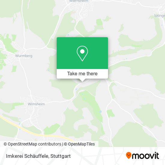 Imkerei Schäuffele map
