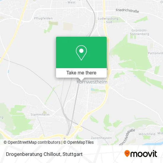 Карта Drogenberatung Chillout