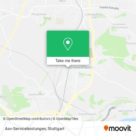 Asv-Serviceleistungen map