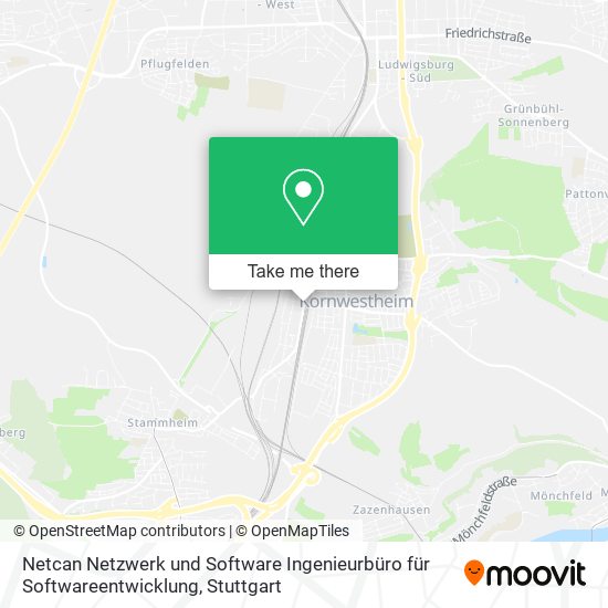 Карта Netcan Netzwerk und Software Ingenieurbüro für Softwareentwicklung