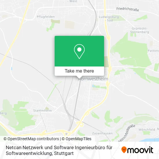 Карта Netcan Netzwerk und Software Ingenieurbüro für Softwareentwicklung