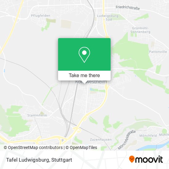 Tafel Ludwigsburg map