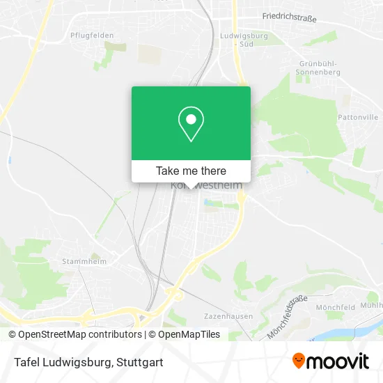 Карта Tafel Ludwigsburg