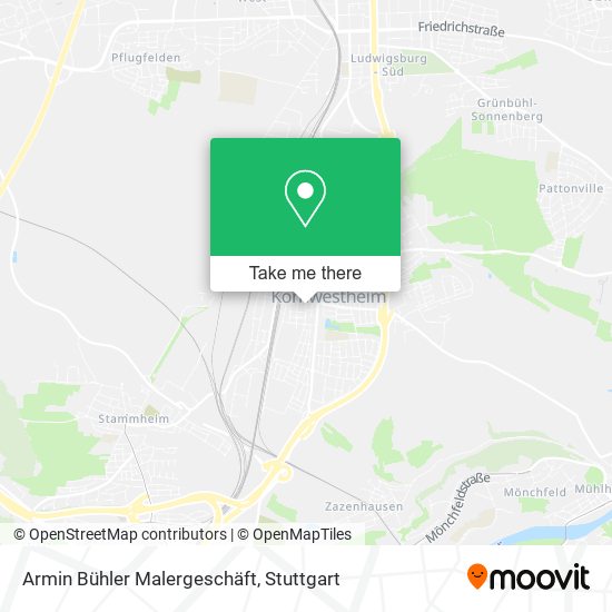 Armin Bühler Malergeschäft map