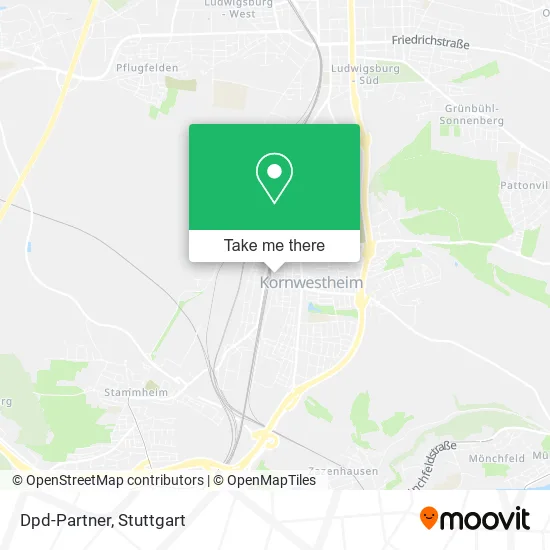 Dpd-Partner map