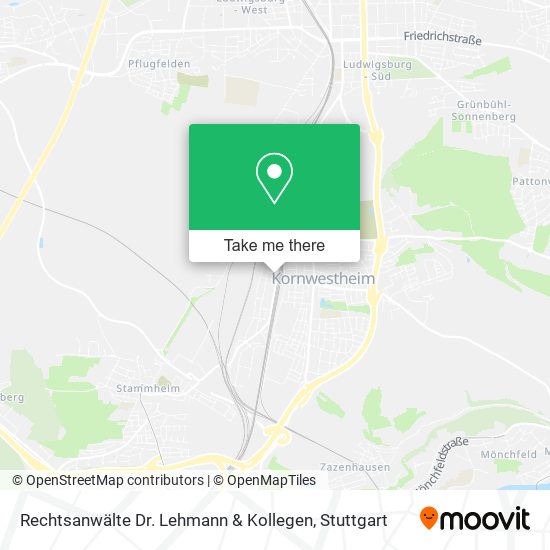 Rechtsanwälte Dr. Lehmann & Kollegen map