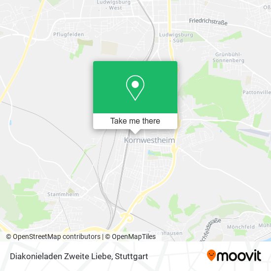 Diakonieladen Zweite Liebe map