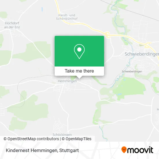 Карта Kindernest Hemmingen