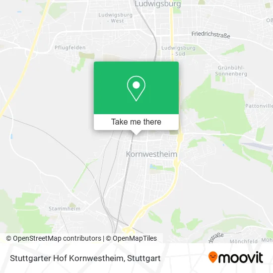 Stuttgarter Hof Kornwestheim map