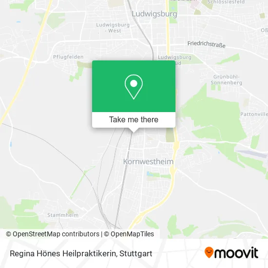 Карта Regina Hönes Heilpraktikerin