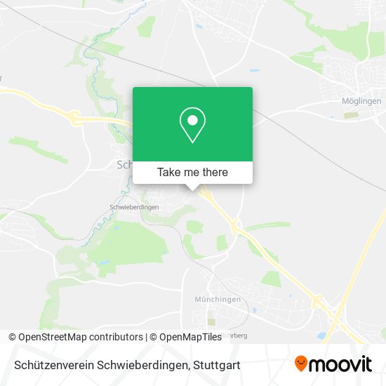 Schützenverein Schwieberdingen map