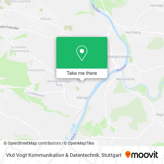 Карта Vkd Vogt Kommunikation & Datentechnik